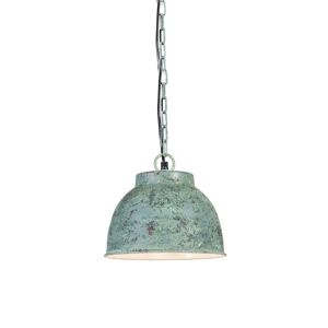 Závesná lampa Vintage S starožitná zelená