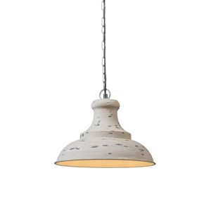 Závesná lampa Iron III zvetraná sivá