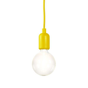 Závesná lampa Cava žltá