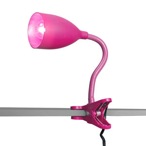 Clip-on lamp Young flex pink