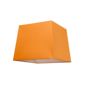 Tieň 30 cm štvorcový SU E27 oranžový