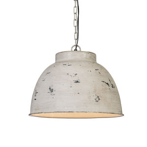 Závesná lampa Vintage L zvetraná šedá