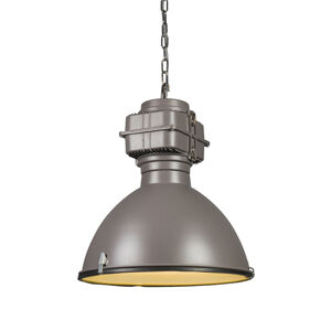 Závesná lampa Sicko šedá