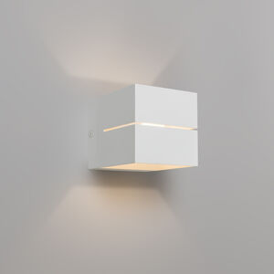 Moderné nástenné svietidlo biele - Transfer 2