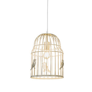 Závesné svietidlo Birdcage white
