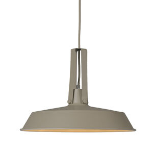 Závesná lampa Živá 40 cm pečeňová farba