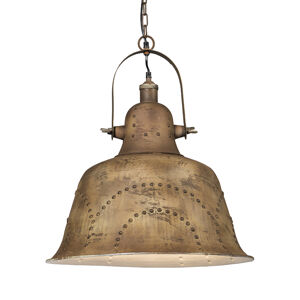 Závesná lampa Indus starozelená