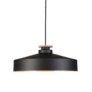 Závesná lampa Orchid 45 čierna