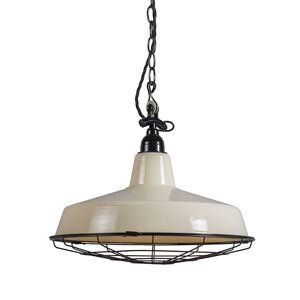 Závesná lampa Loek krém