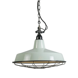 Závesná lampa Loek svetlozelená