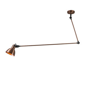 Závesná lampa Oslňte meď