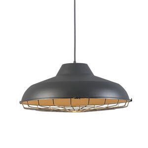Závesná lampa Lucas šedá