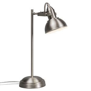Priemyselná stolová lampa oceľ - Tommy 1