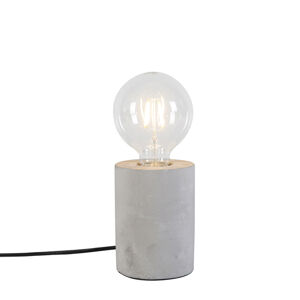 Moderná stolová lampa šedá - Bloque