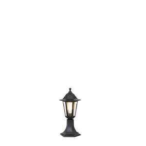 Klasická vonkajšia stojaca lampa čierna 42,2 cm IP44 - New Haven