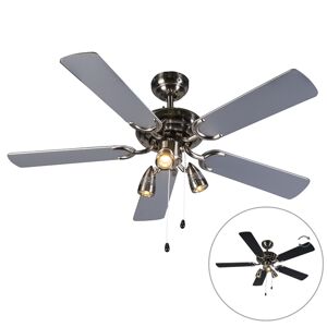 Stropný ventilátor sivý - Mistral 42