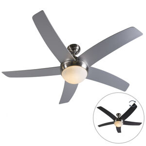 Stropný ventilátor oceľový 132 cm s diaľkovým ovládaním - Cool