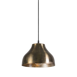 Závesná lampa Loft zlatá