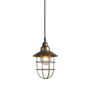 Závesná lampa Offshore zlato