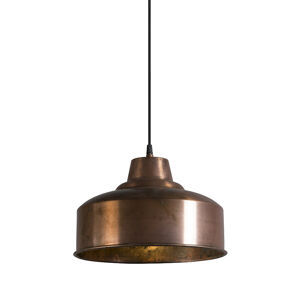 Závesná lampa Nákladná meď