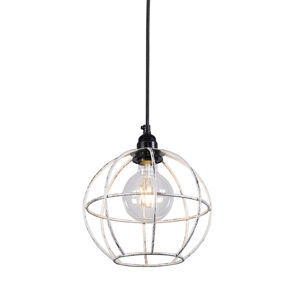 Závesné svietidlo Frame Luxe A strieborné