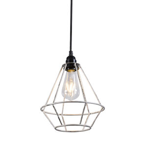 Závesné svietidlo Frame Luxe B strieborné