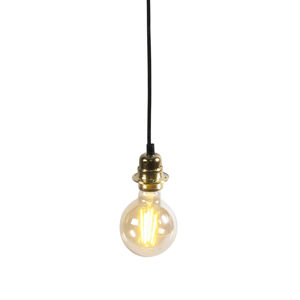 Moderná závesná lampa zlatá - Cava 1