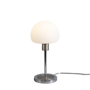Dizajnová stolová lampa Bauhaus LED oceľ