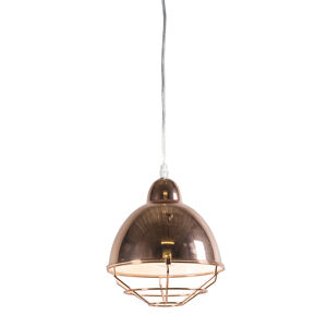 Závesná lampa Toll 3 meď