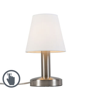 Moderná stolová lampa biely nádych - Bello
