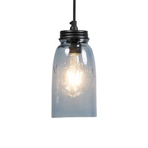 Závesná lampa Masons pastelovo fialová