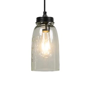 Závesná lampa Masons pastelovo zelená