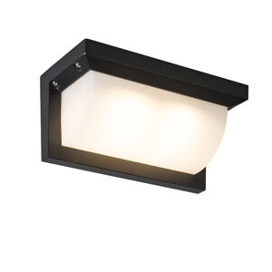 Vonkajšia lampa Svetelná LED čierna s bielou