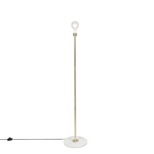 Moderná stojanová lampa z mosadze - Kaso