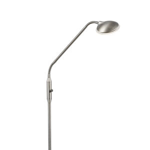Moderná stojaca lampa oceľ vrátane LED - Eva
