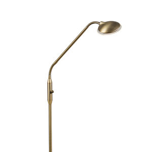 Moderná stojaca lampa bronzová vrátane LED - Eva