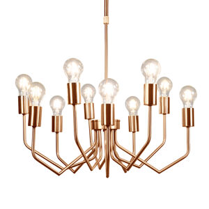 Závesná lampa Ritz 10 meď