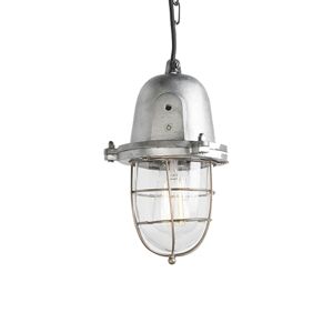 Závesná lampa Námorná oceľ