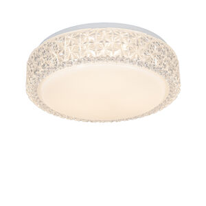Vintage okrúhle stropné svietidlo biele - Renas