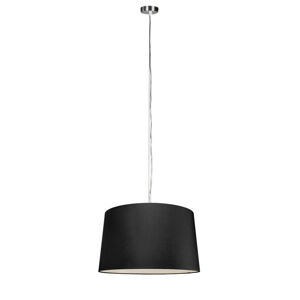 Moderné závesné svietidlo oceľové s tienidlom 45 cm čierne - Cappo 1