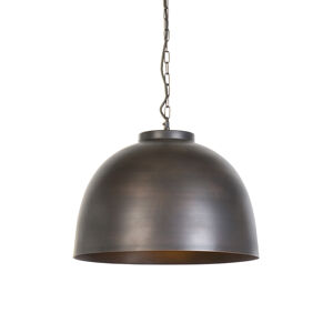 Priemyselná závesná lampa hnedá 45,5 cm - Hoodi