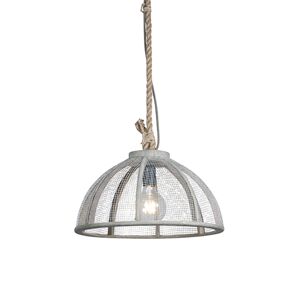 Závesná lampa Merlin 43cm drevená farba