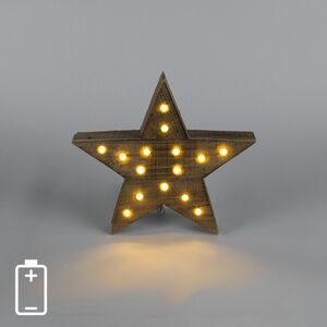 Vianočné osvetlenie Star LED 30cm