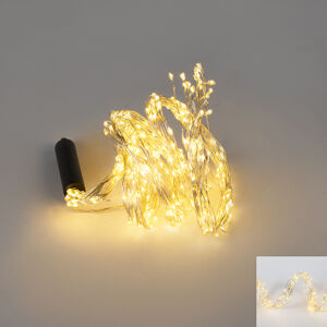Vianočný svetelný svetelný záves Micro LED 1,1 metra