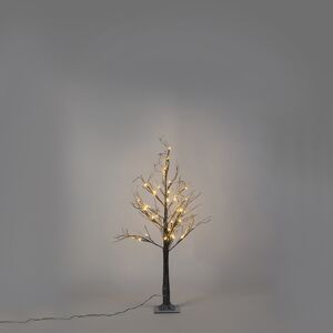 Svetlá na vianočný stromček Snehové LED teplé biele 1,25 metra