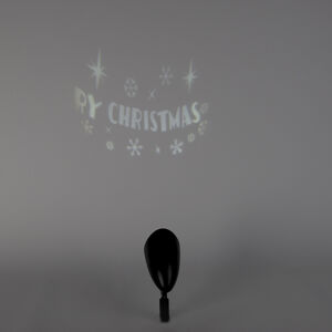 Vianočné osvetlenie Veselý X-mas projektor LED studená biela