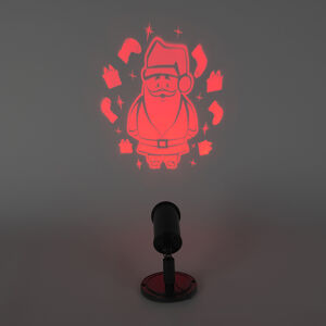 Vianočné svetlá Laserový projektor červený Santa