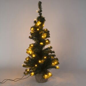 Vianočný stromček Borovica malá teplá biela 70cm