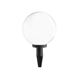 Moderné okrúhle vonkajšie svietidlo biele s uzemňovacím kolíkom - Kira