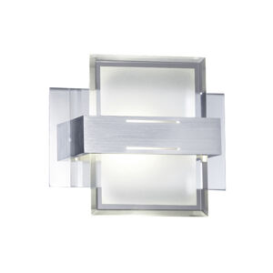Moderné hliníkové nástenné svietidlo vrátane LED - Juan